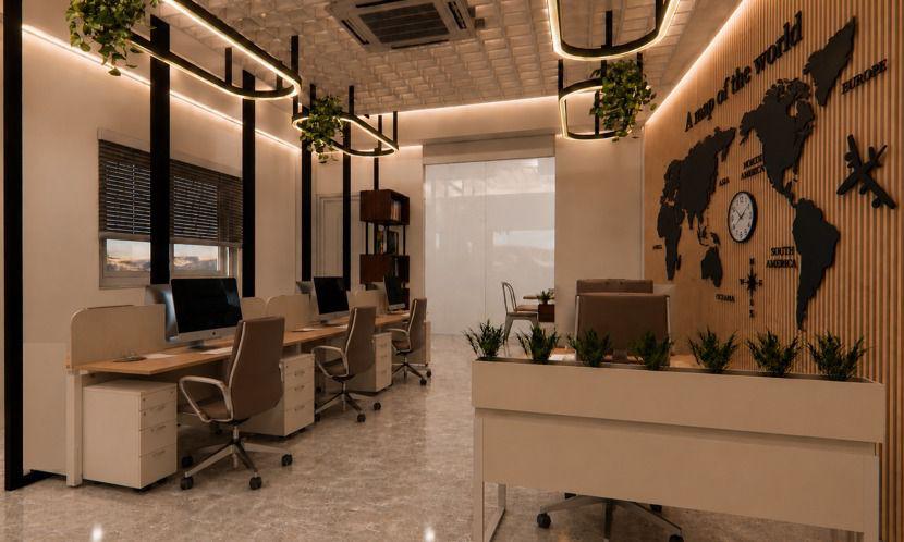 Contemporary commercial space designed by Spatialize